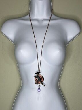 Lenora Dame dinosaur necklace